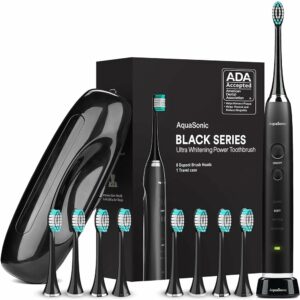Read more about the article Transform Your Smile with Aquasonic’s Black Series Toothbrush