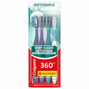 Read more about the article Upgrade Your Oral Care Routine with Colgate 360 Soft Toothbrush, 4 Pack!