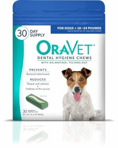 Read more about the article Discover the Secret to Healthier Smiles for Your Furry Friend with ORAVET Dental Chews!