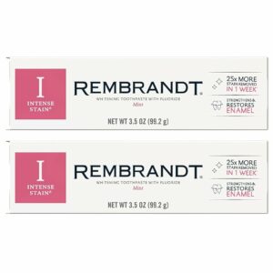 Read more about the article Say Goodbye to Stubborn Stains with Rembrandt Toothpaste