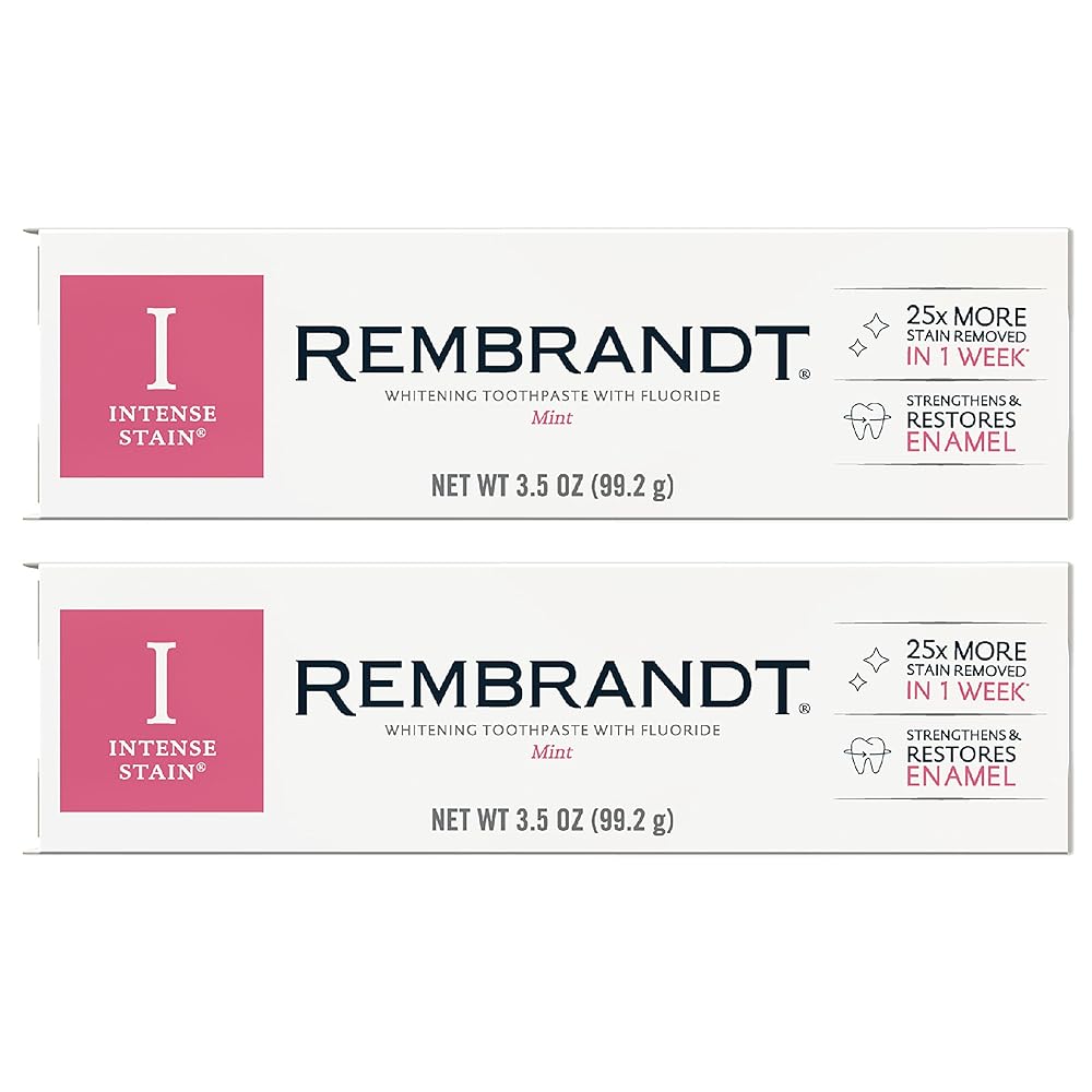 You are currently viewing Say Goodbye to Stubborn Stains with Rembrandt Toothpaste