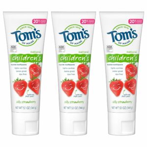 Read more about the article Discover the Fun of Silly Strawberry with Tom’s of Maine Children’s Toothpaste, Now in a Convenient 3-Pack!