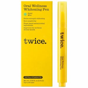 Read more about the article Revitalize Your Smile with the Twice Oral Wellness Whitening Pen – A Gentle and Professional Approach to Teeth Brightening